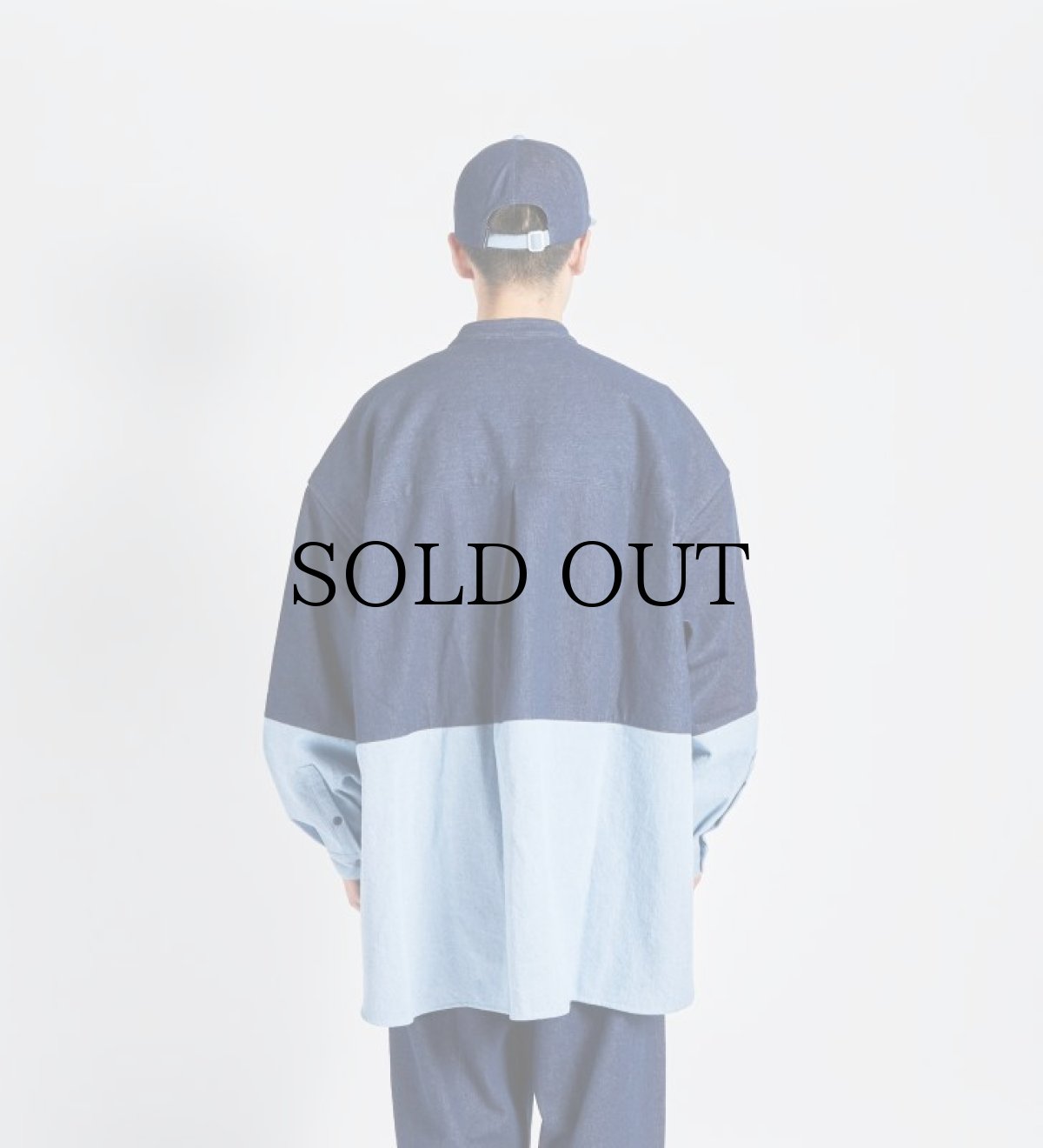 画像12: APPLEBUM(アップルバム) / Denim Bicolor L/S Shirt (12)