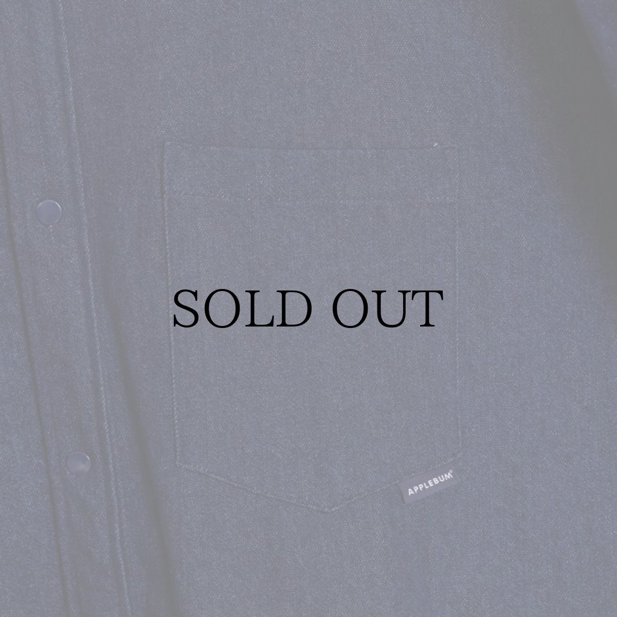 画像4: APPLEBUM(アップルバム) / Denim Bicolor L/S Shirt (4)