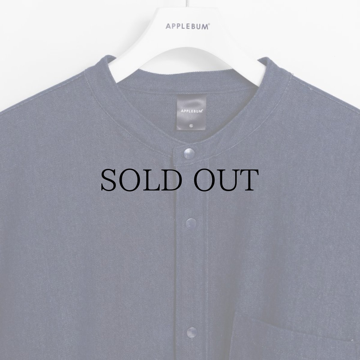 画像3: APPLEBUM(アップルバム) / Denim Bicolor L/S Shirt (3)