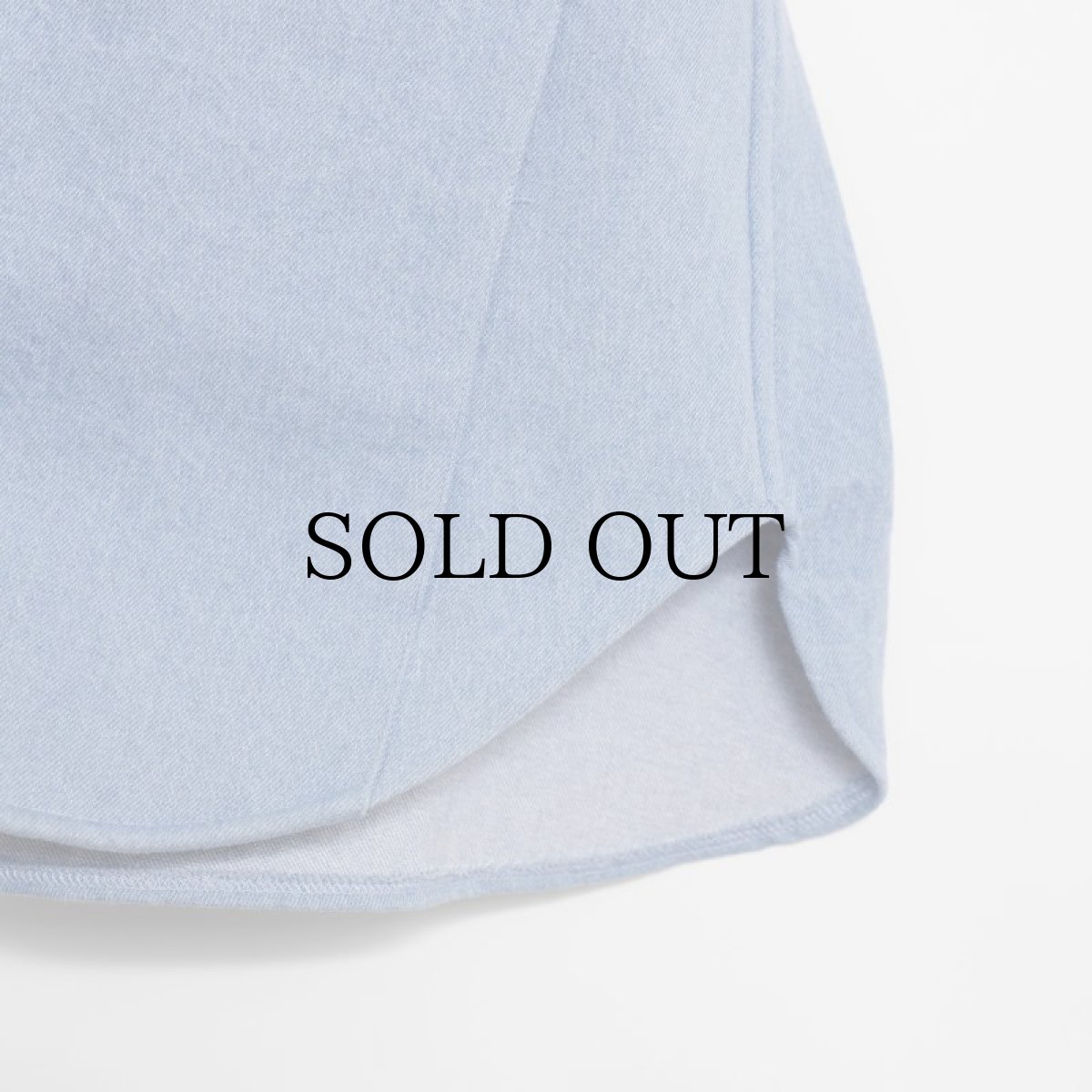 画像7: APPLEBUM(アップルバム) / Denim Bicolor L/S Shirt (7)