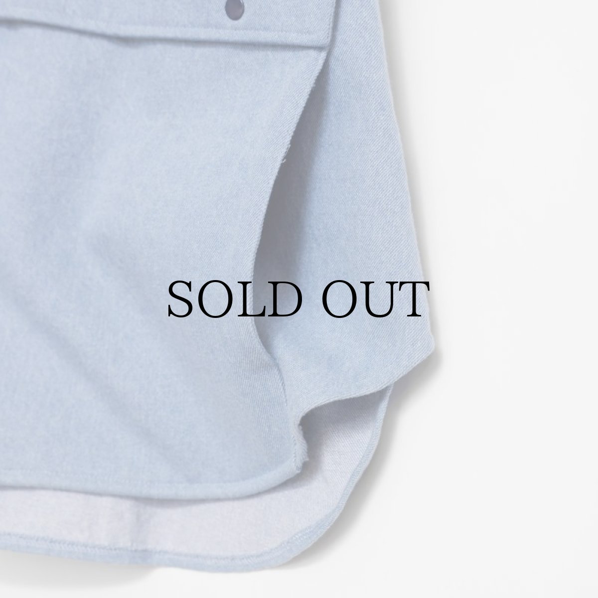 画像5: APPLEBUM(アップルバム) / Denim Bicolor L/S Shirt (5)