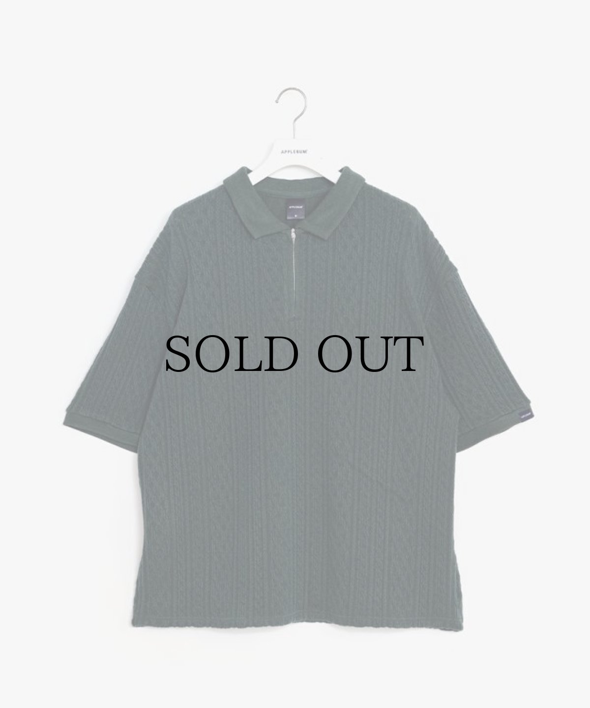 画像1: APPLEBUM(アップルバム) / Zip Polo Shirt (1)