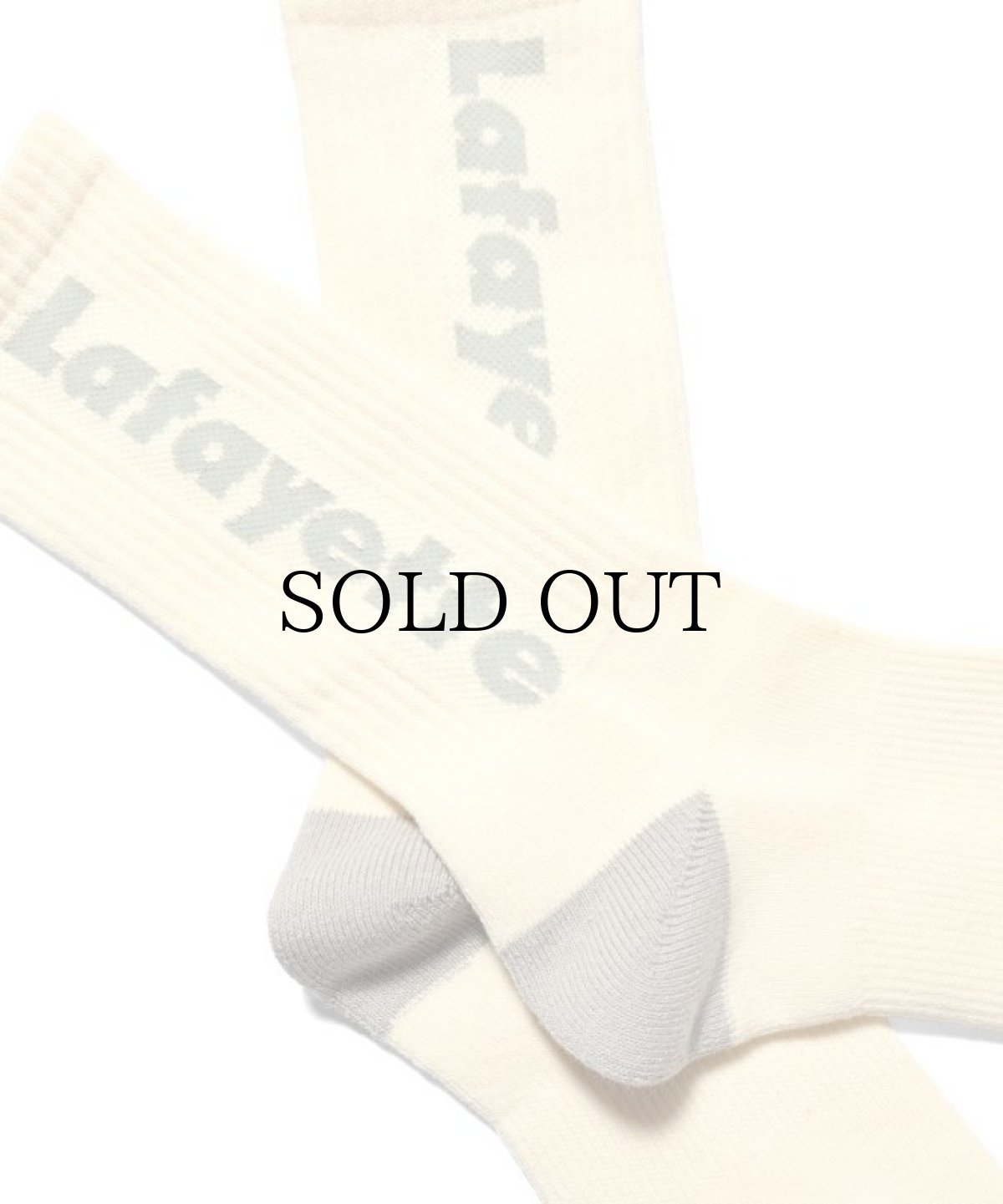 画像7: LFYT(ラファイエット) / Lafayette LOGO CREW SOCKS (7)