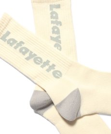 画像7: LFYT(ラファイエット) / Lafayette LOGO CREW SOCKS (7)