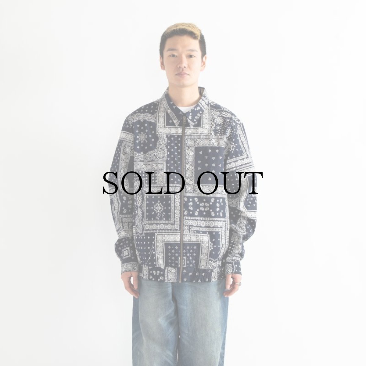 画像8: APPLEBUM(アップルバム) / Paisley Zip Up Shirt Jacket (8)