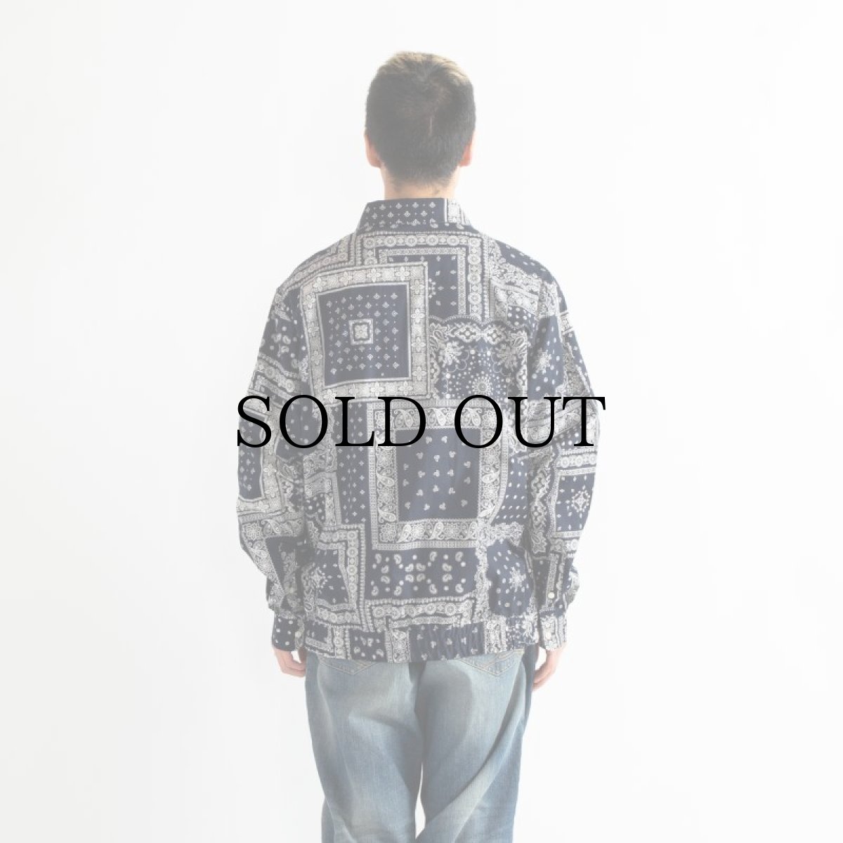 画像11: APPLEBUM(アップルバム) / Paisley Zip Up Shirt Jacket (11)