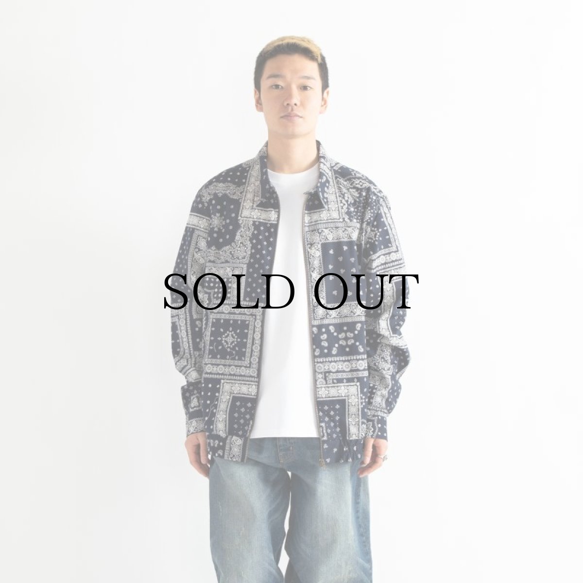 画像9: APPLEBUM(アップルバム) / Paisley Zip Up Shirt Jacket (9)