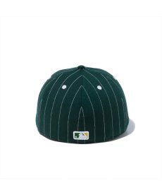 画像4: NEW ERA / LP 59FIFTY MLB Pinstripe オークランド・アスレチックス (4)