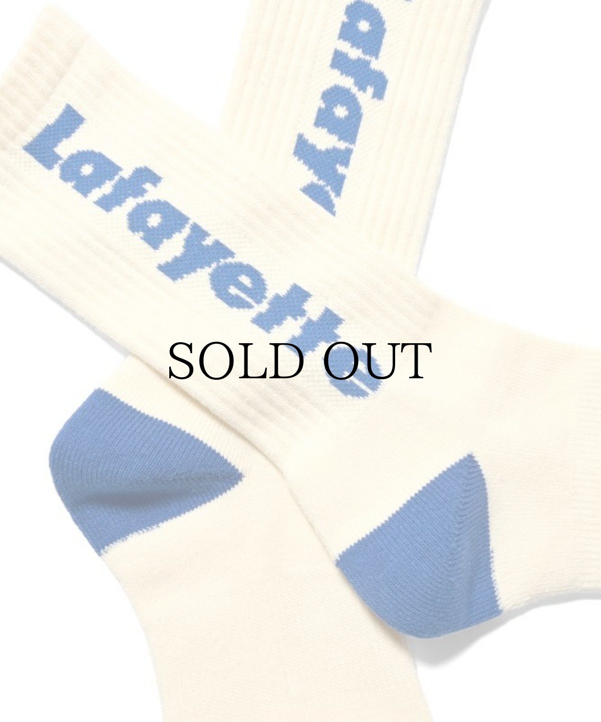 画像5: LFYT(ラファイエット) / Lafayette LOGO CREW SOCKS (5)