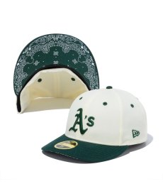 画像1: NEW ERA / LP 59FIFTY MLB 2-Tone Paisley オークランド・アスレチックス (1)