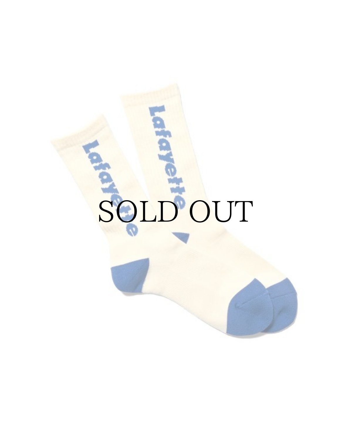 画像2: LFYT(ラファイエット) / Lafayette LOGO CREW SOCKS (2)