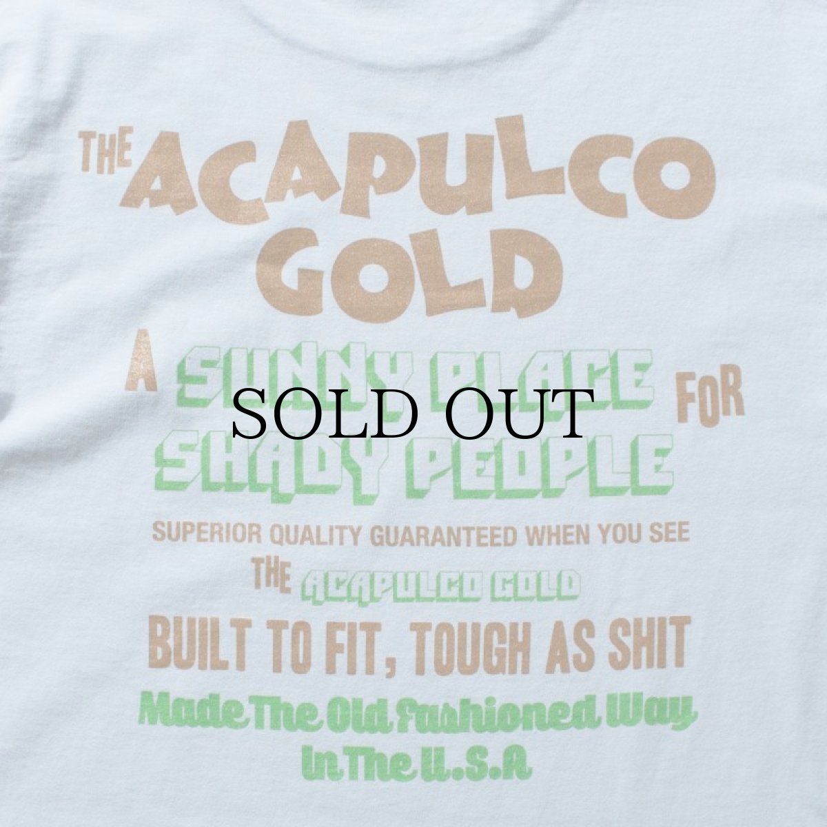画像17: ACAPULCO GOLD / NO RUSH TEE (17)