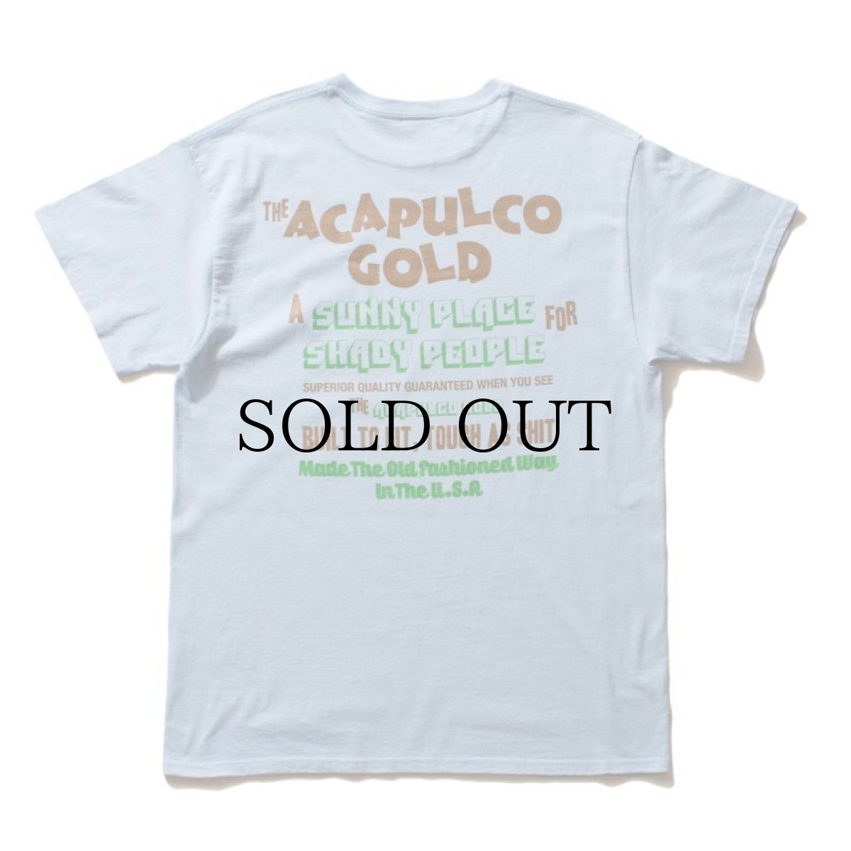 画像9: ACAPULCO GOLD / NO RUSH TEE (9)