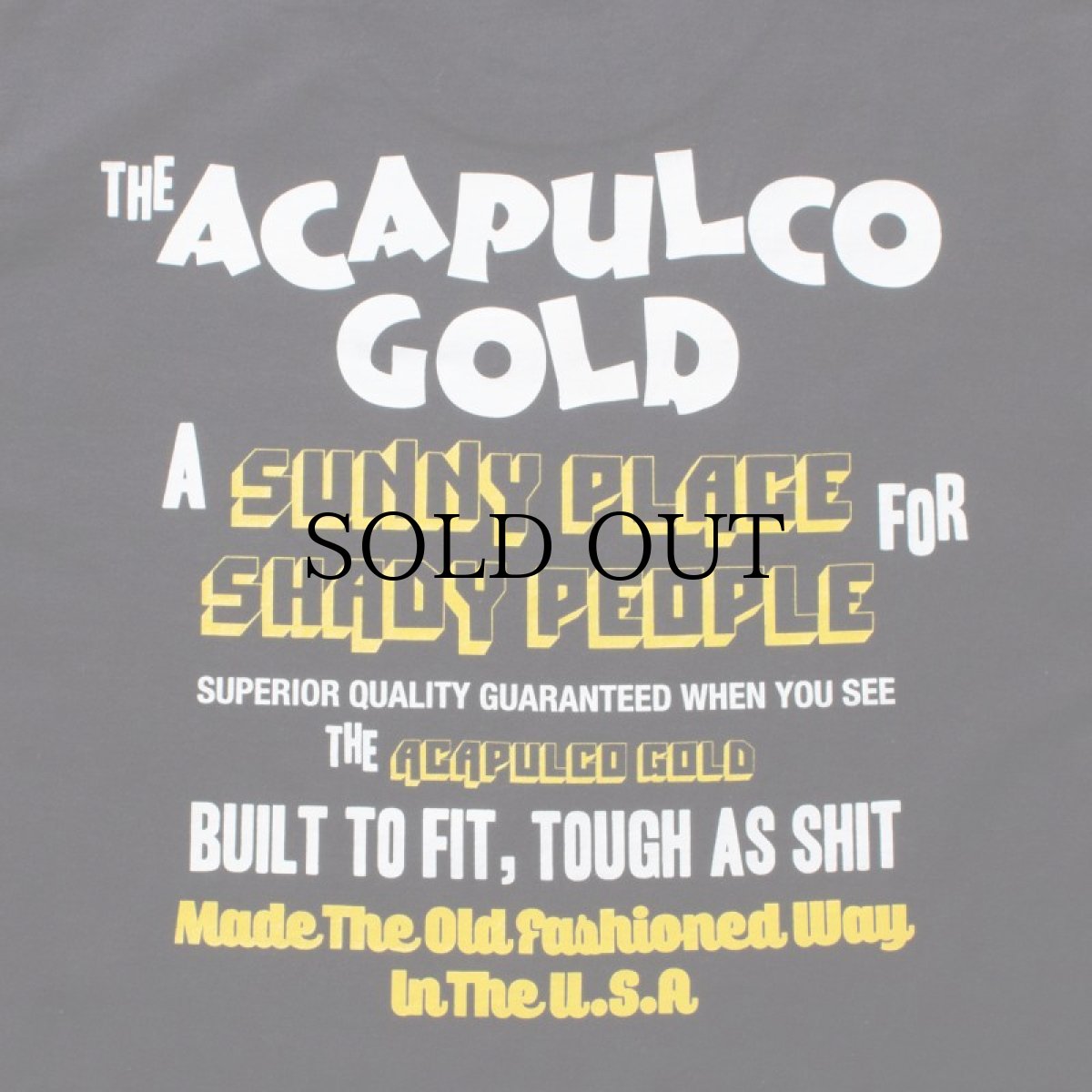 画像14: ACAPULCO GOLD / NO RUSH TEE (14)