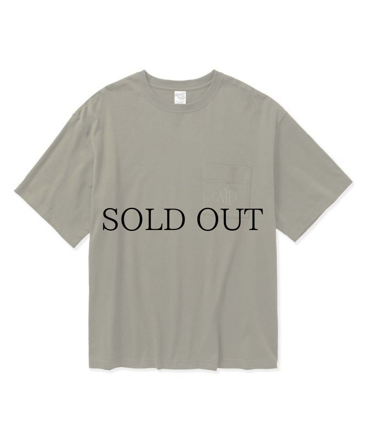 画像4: CALEE(キャリー) / Drop shoulder CALEE logo pocket t-shirt (4)