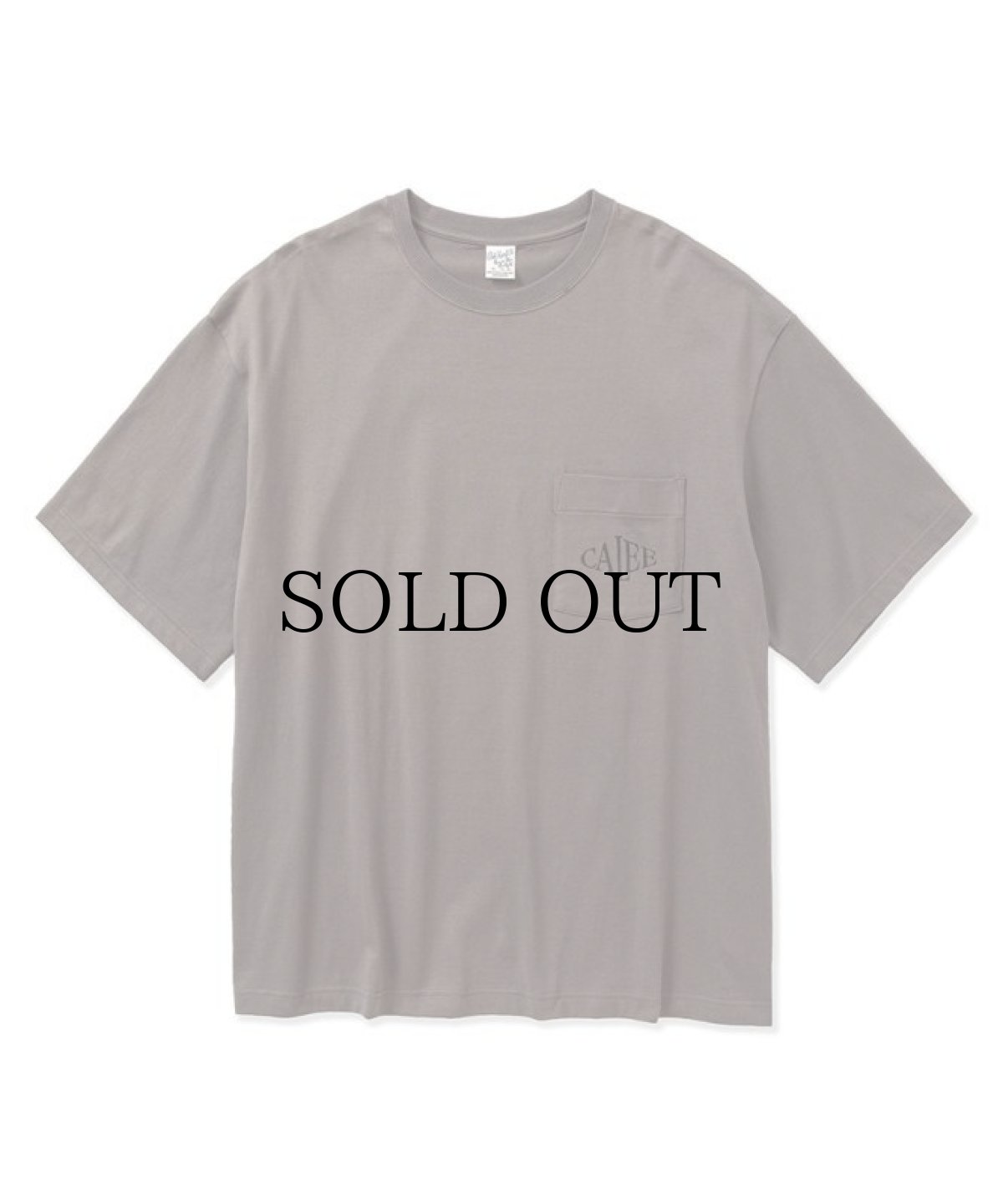 画像3: CALEE(キャリー) / Drop shoulder CALEE logo pocket t-shirt (3)