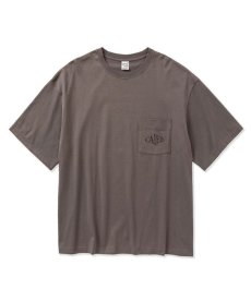 画像3: CALEE(キャリー) / Drop shoulder CALEE logo pocket t-shirt (3)
