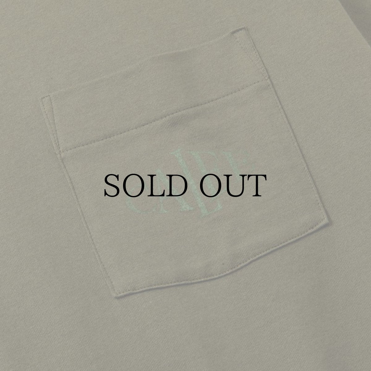 画像6: CALEE(キャリー) / Drop shoulder CALEE logo pocket t-shirt (6)