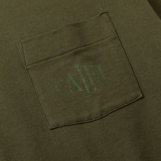 画像6: CALEE(キャリー) / Drop shoulder CALEE logo pocket t-shirt (6)