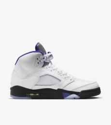 画像3: NIKE / NIKE AIR JORDAN 5 RETRO WHITE/DARK CONCORD-BLACK (3)