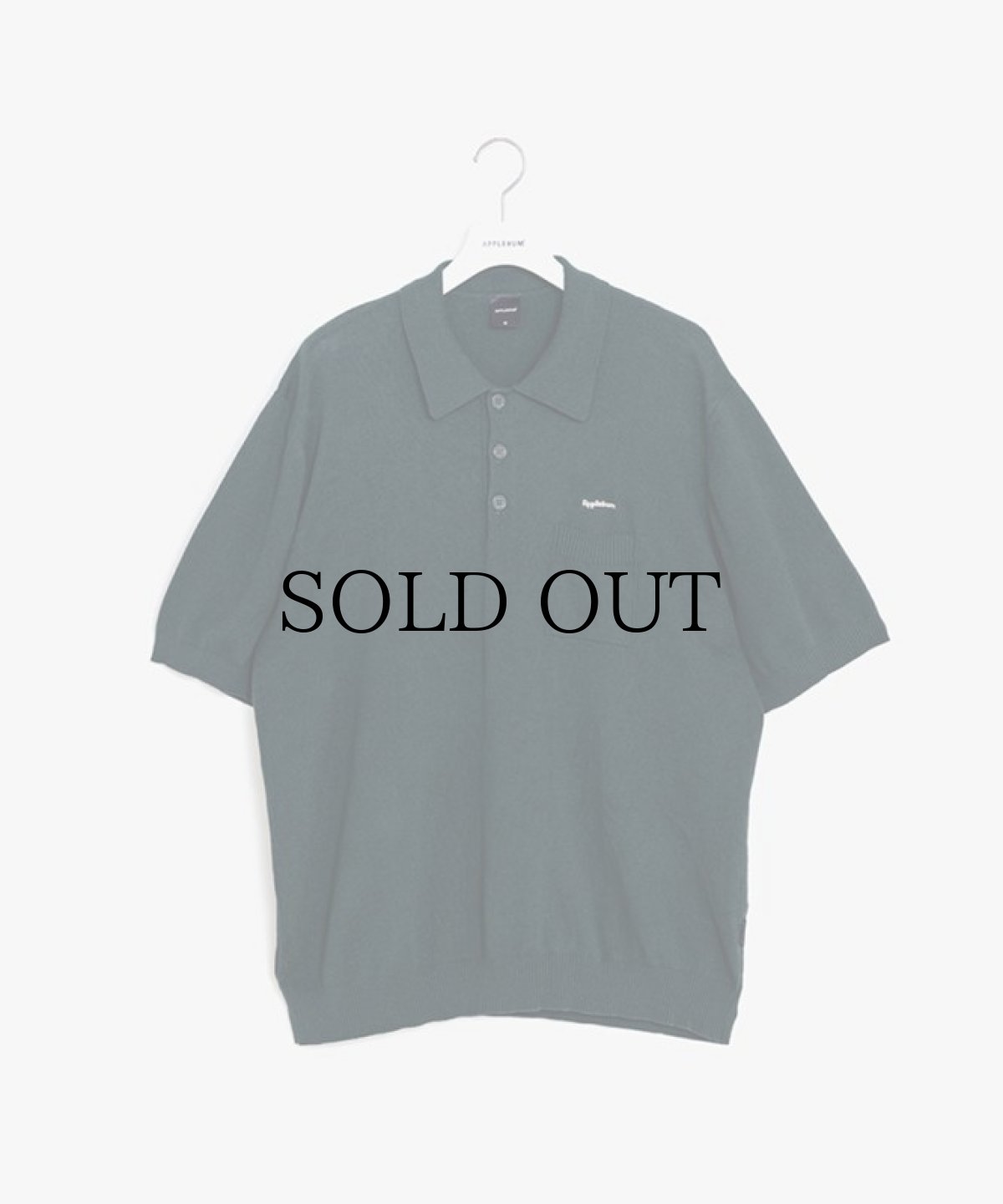 画像2: APPLEBUM(アップルバム) / Knit Polo Shirt (2)