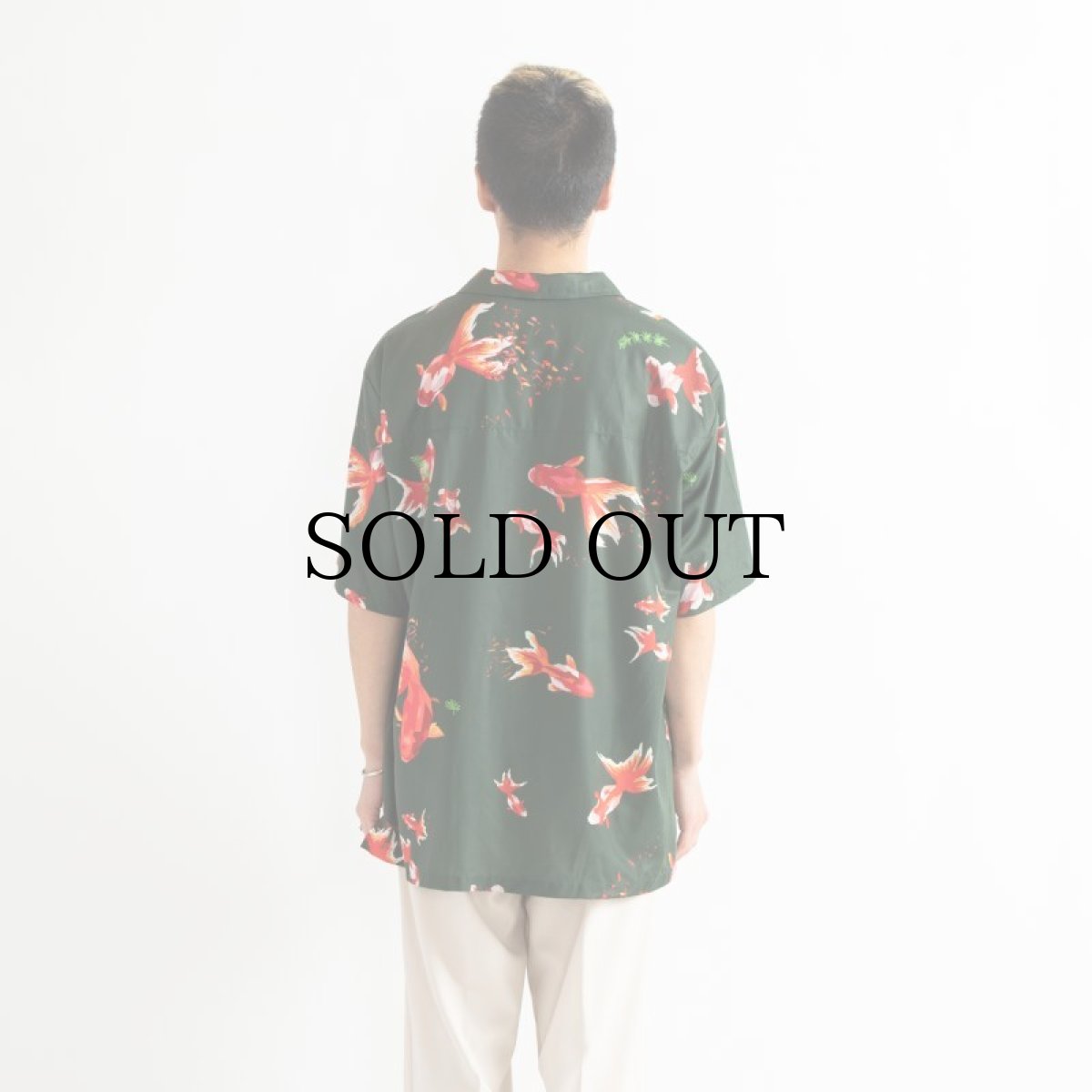画像19: APPLEBUM(アップルバム) / Tadaomi Shibuya "Gold Fish" S/S Aloha Shirt (19)