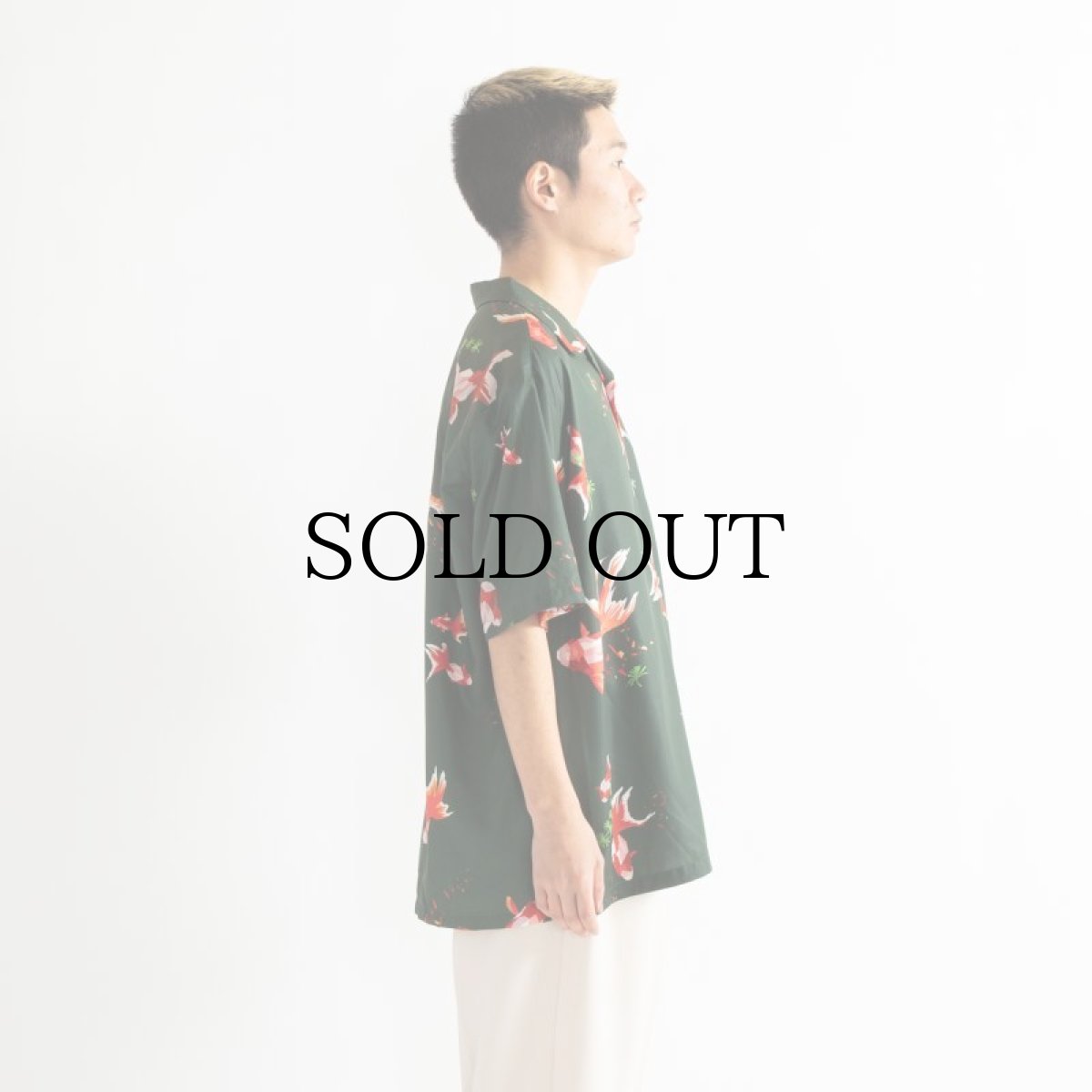 画像18: APPLEBUM(アップルバム) / Tadaomi Shibuya "Gold Fish" S/S Aloha Shirt (18)