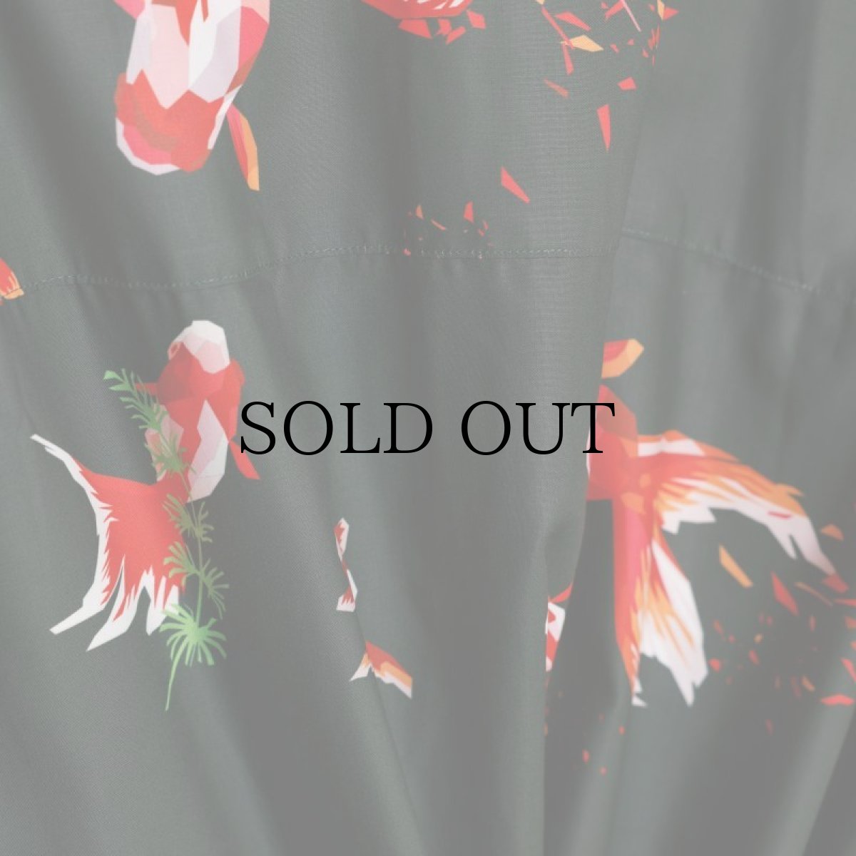 画像13: APPLEBUM(アップルバム) / Tadaomi Shibuya "Gold Fish" S/S Aloha Shirt (13)