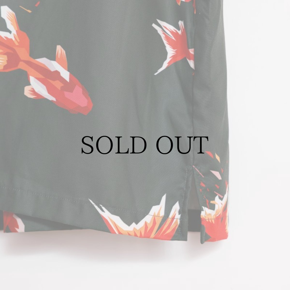 画像11: APPLEBUM(アップルバム) / Tadaomi Shibuya "Gold Fish" S/S Aloha Shirt (11)