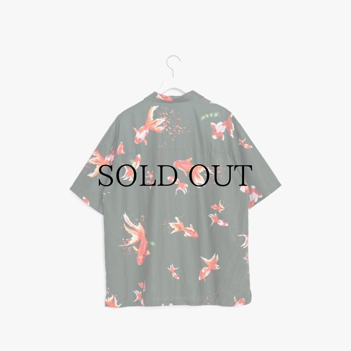 画像3: APPLEBUM(アップルバム) / Tadaomi Shibuya "Gold Fish" S/S Aloha Shirt (3)