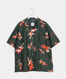 画像1: APPLEBUM(アップルバム) / Tadaomi Shibuya "Gold Fish" S/S Aloha Shirt (1)