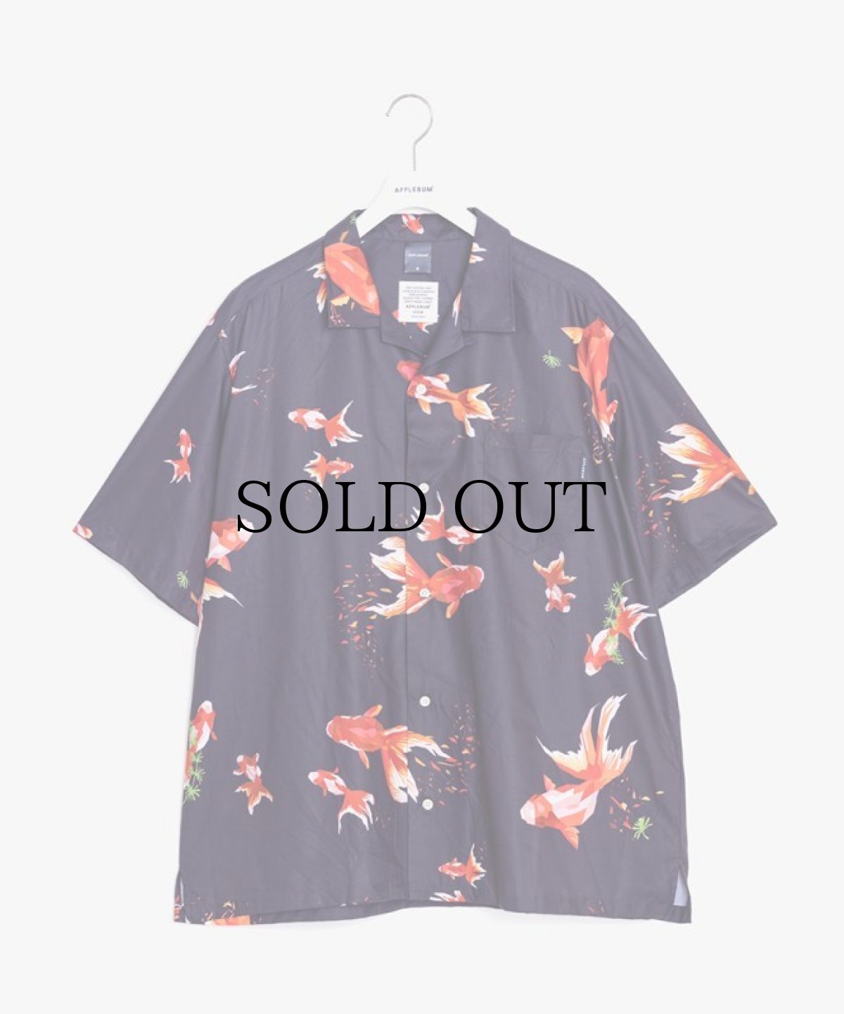 画像2: APPLEBUM(アップルバム) / Tadaomi Shibuya "Gold Fish" S/S Aloha Shirt (2)