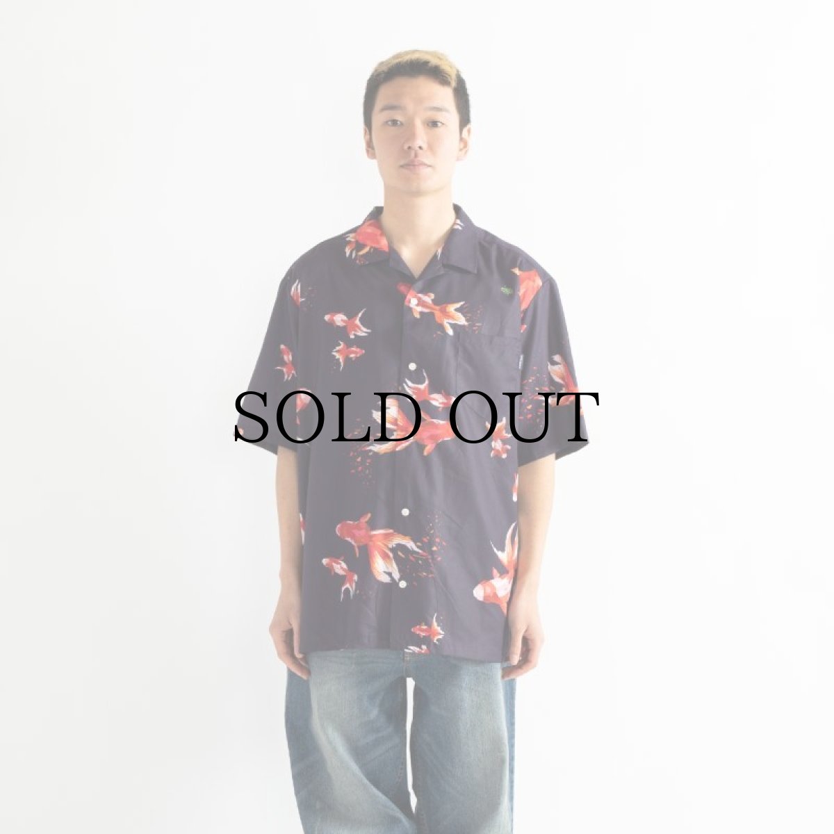 画像16: APPLEBUM(アップルバム) / Tadaomi Shibuya "Gold Fish" S/S Aloha Shirt (16)