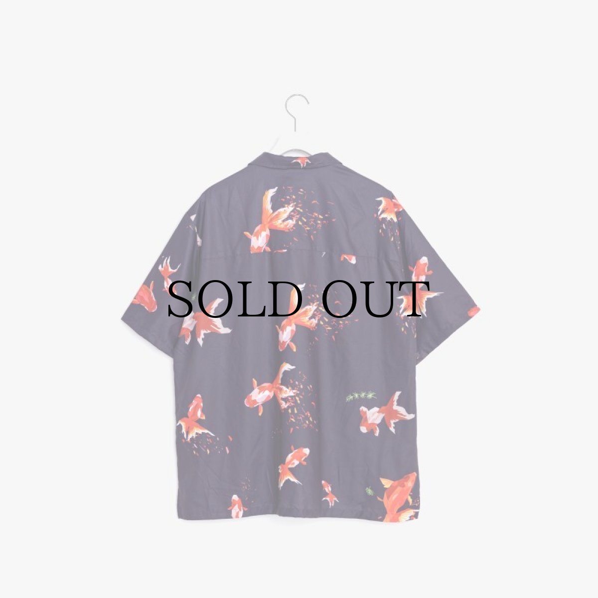 画像4: APPLEBUM(アップルバム) / Tadaomi Shibuya "Gold Fish" S/S Aloha Shirt (4)