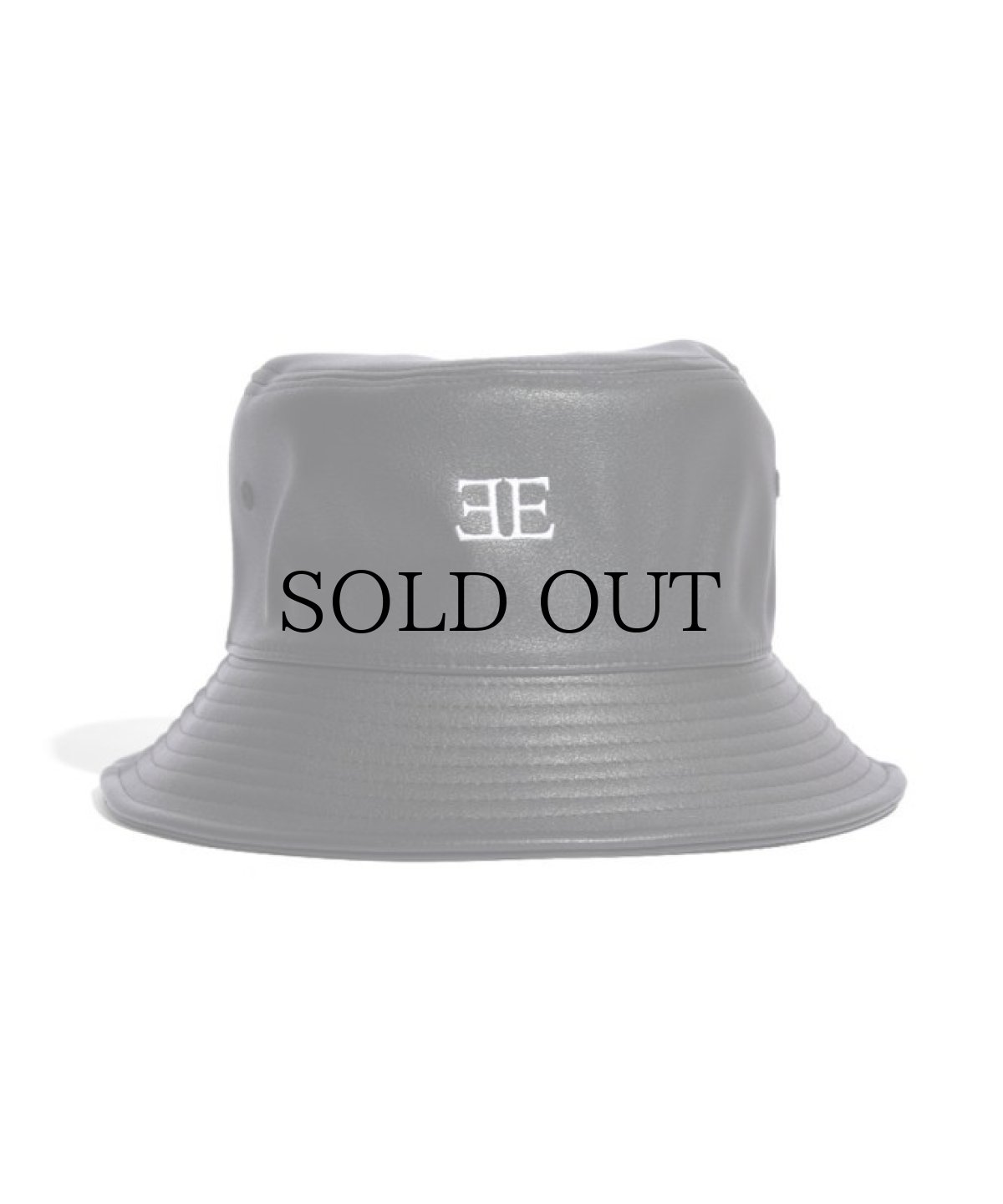 画像2: EL REIGN / "Rebellious" Leather hat -WHITE- (2)