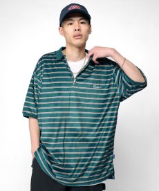 画像8: 【30%OFF】LFYT(ラファイエット) / HALF ZIP VELOUR S/S BIG SHIRT (8)