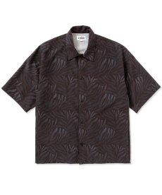 画像2: CALEE(キャリー) / Animal type pattern drop shoulder S/S shirt (2)