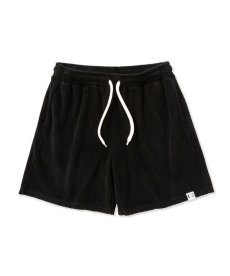 画像1: CALEE(キャリー) / CALEE Checker pile jacquard relax shorts (1)