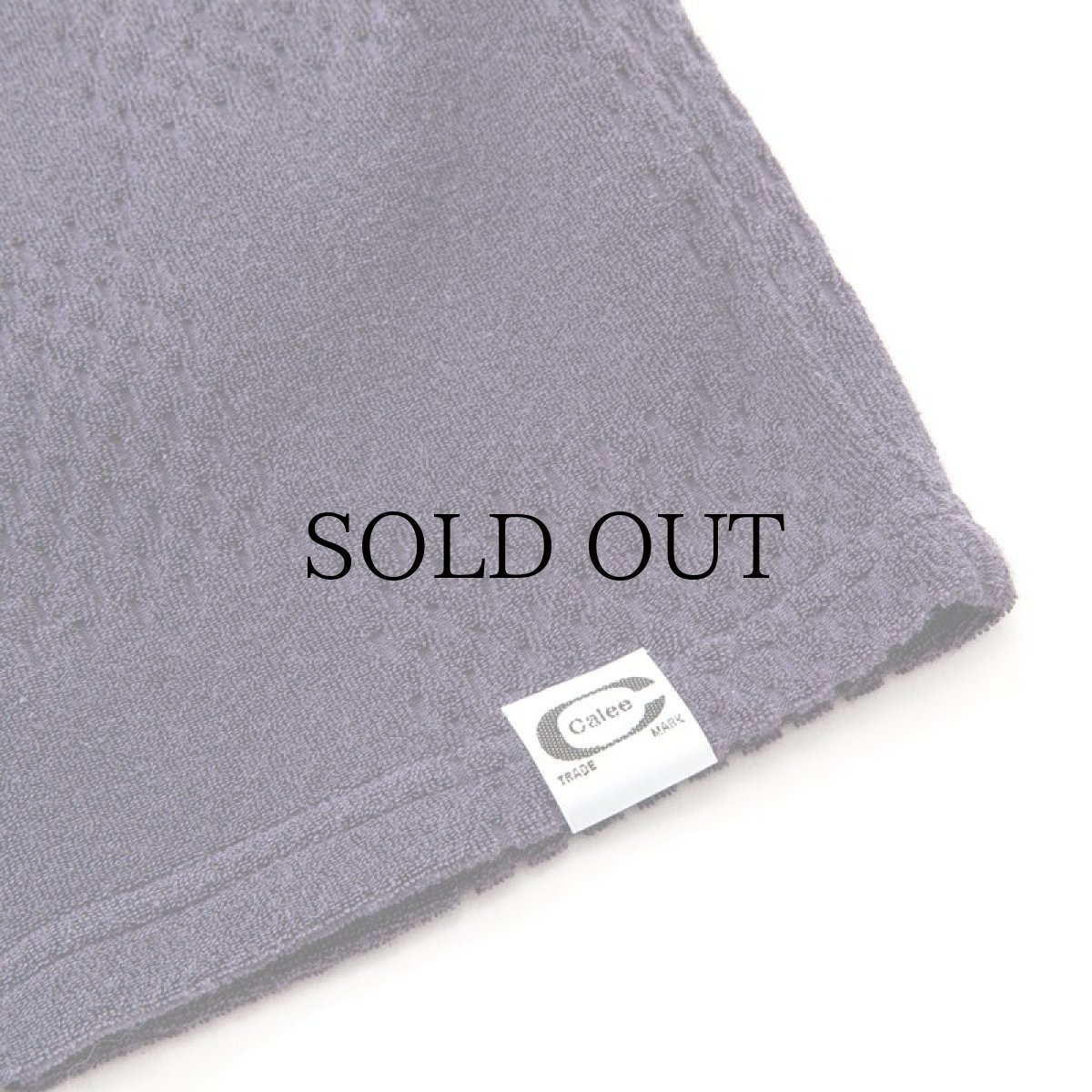 画像5: CALEE(キャリー) / CALEE Checker pile jacquard relax shorts (5)