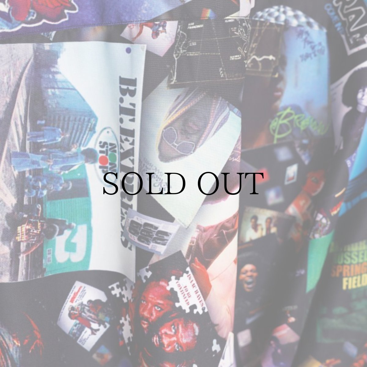 画像7: APPLEBUM(アップルバム) / "Sampling Sports" S/S Aloha Shirt (7)