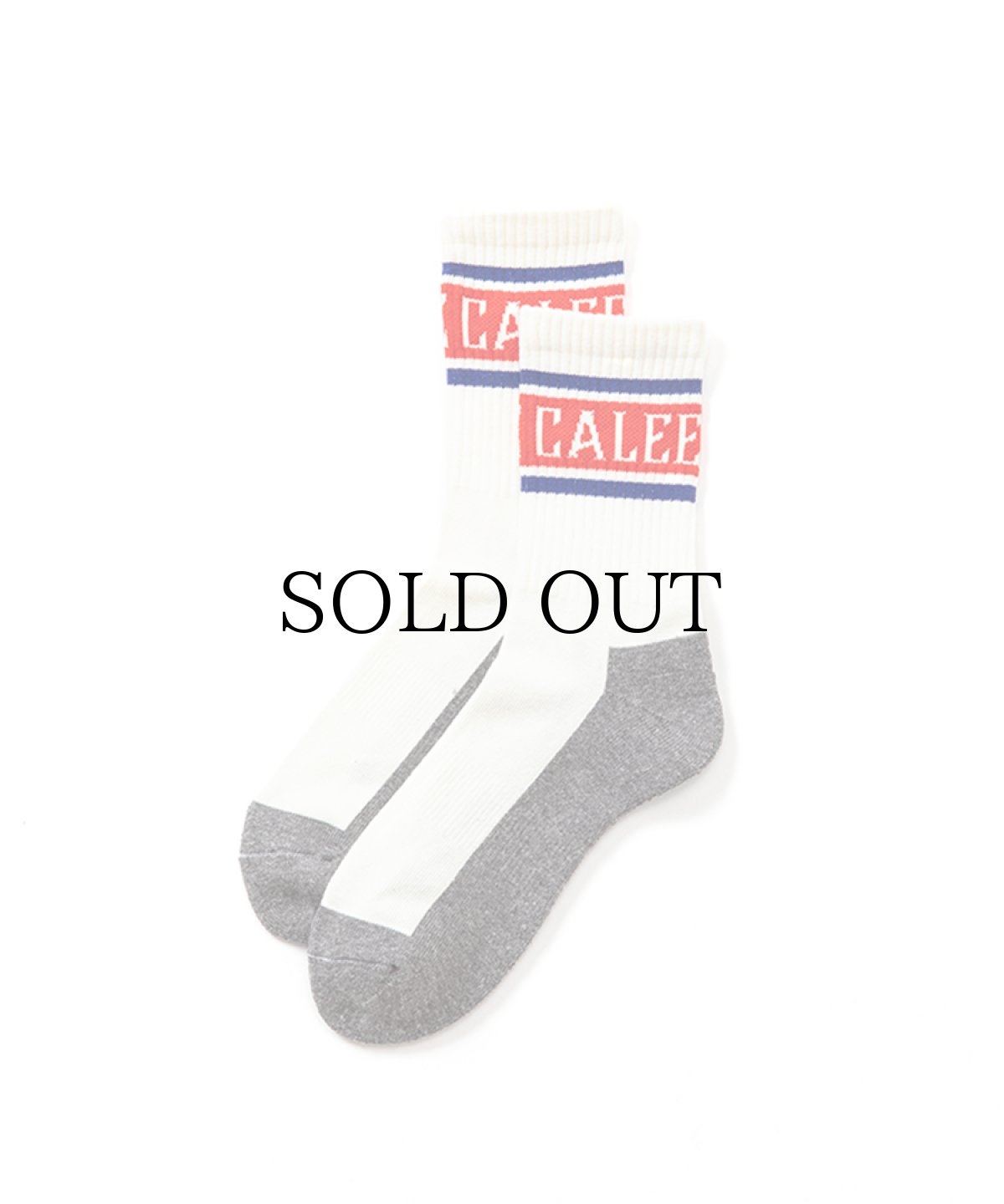 画像2: CALEE(キャリー) / Jacquard pile socks (2)