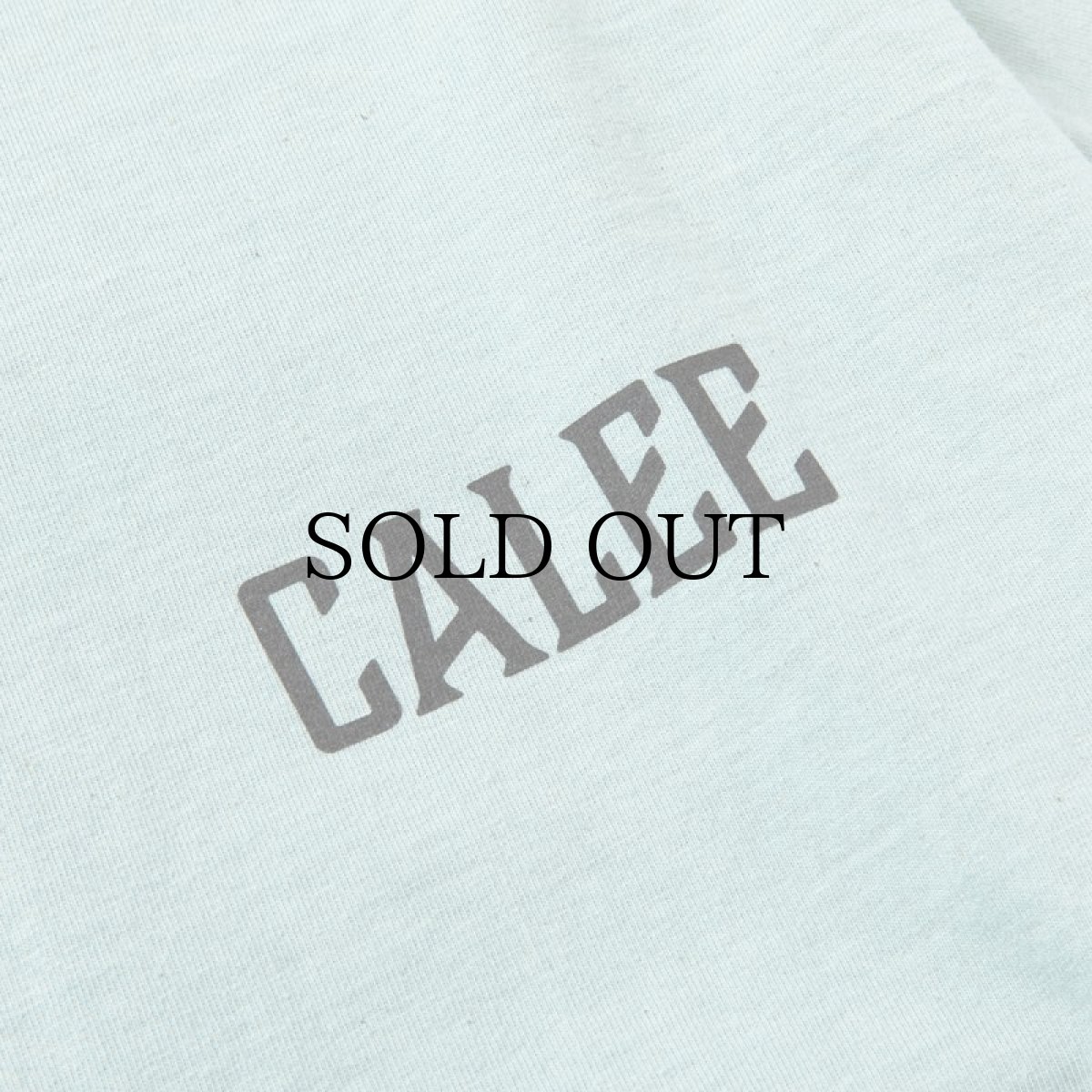 画像12: CALEE(キャリー) / ×MIHO MURAKAMI Binder neck CL butterfly logo vintage t-shirt (12)