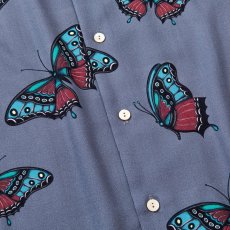 画像7: CALEE(キャリー) / ×MIHO MURAKAMI CL Butterfly pattern S/S shirt (7)