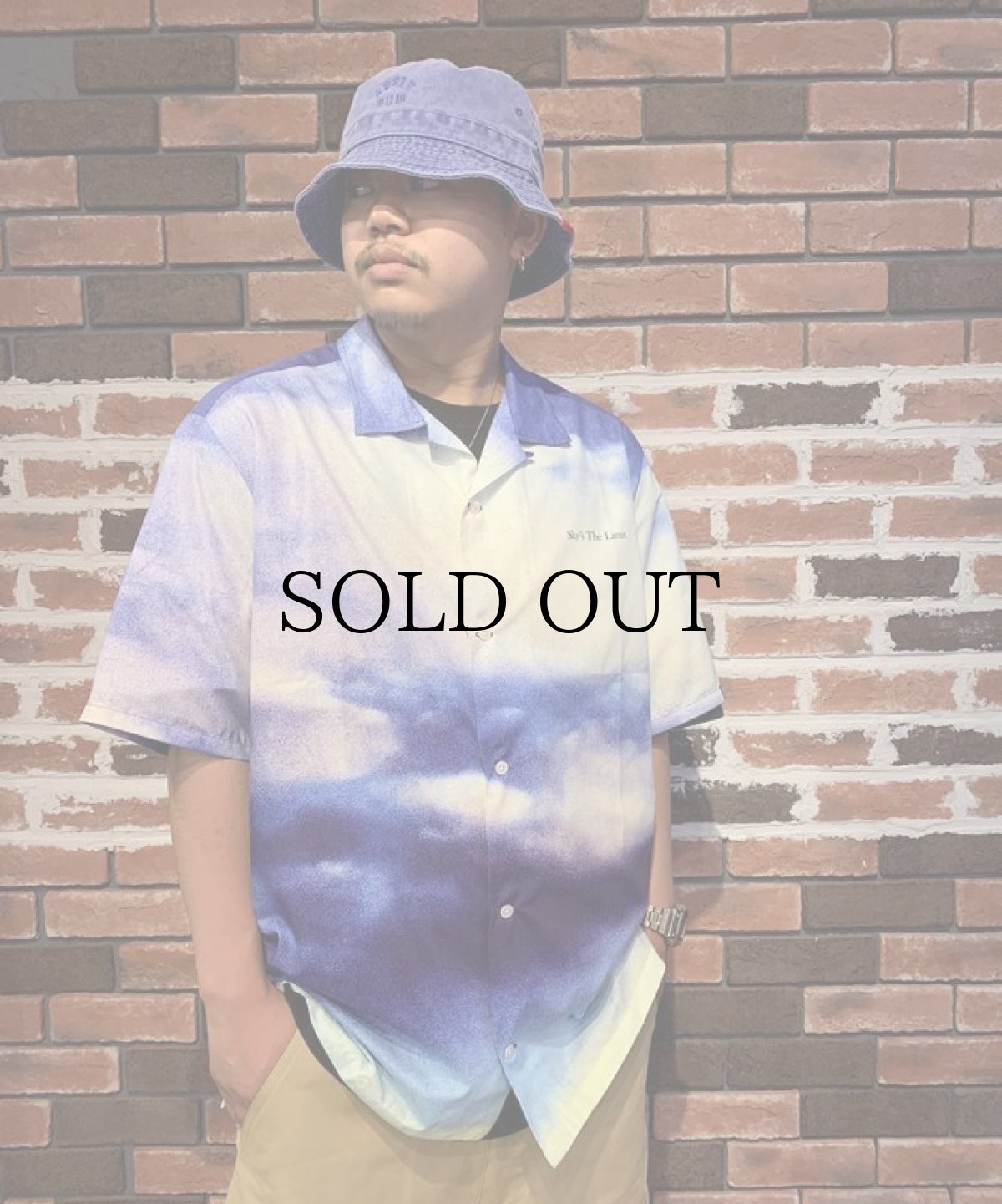 画像1: APPLEBUM(アップルバム) / "Sky's The Limit" S/S Aloha Shirt (1)