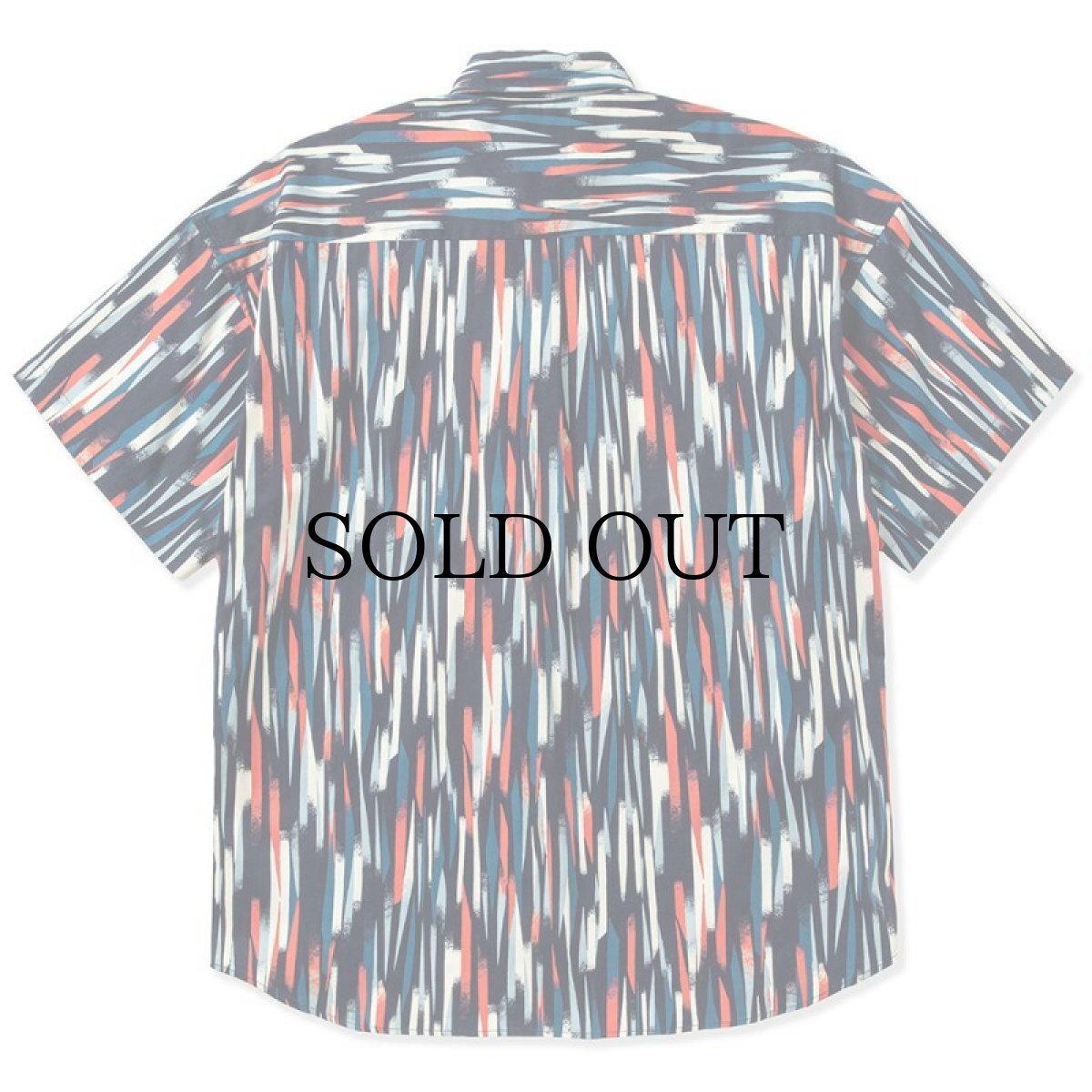 画像3: CALEE(キャリー) / Brush handle pattern over silhouette S/S shirt (3)