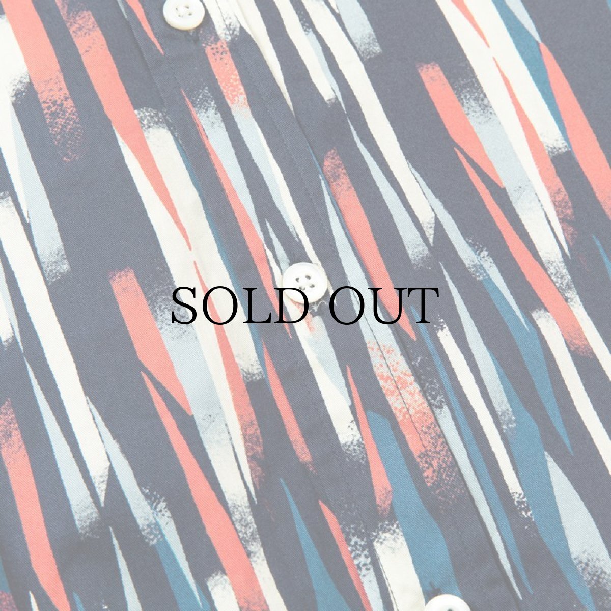 画像5: CALEE(キャリー) / Brush handle pattern over silhouette S/S shirt (5)