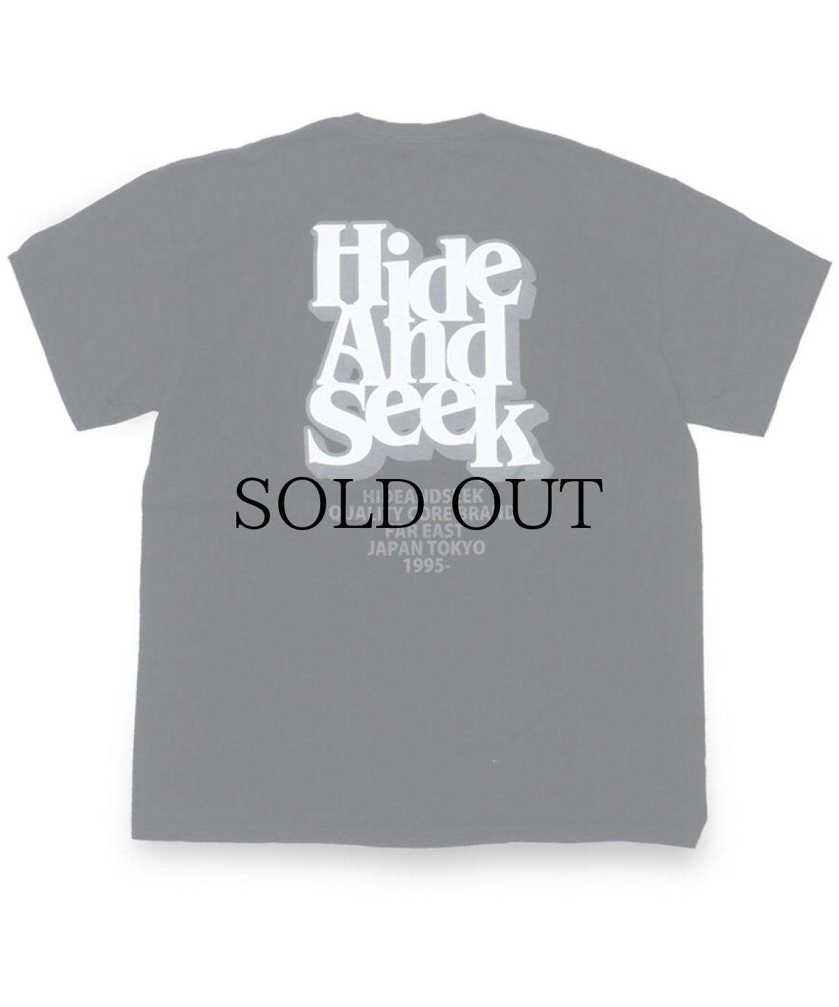 画像2: HIDEANDSEEK(ハイドアンドシーク) / Solid S/S Tee (2)