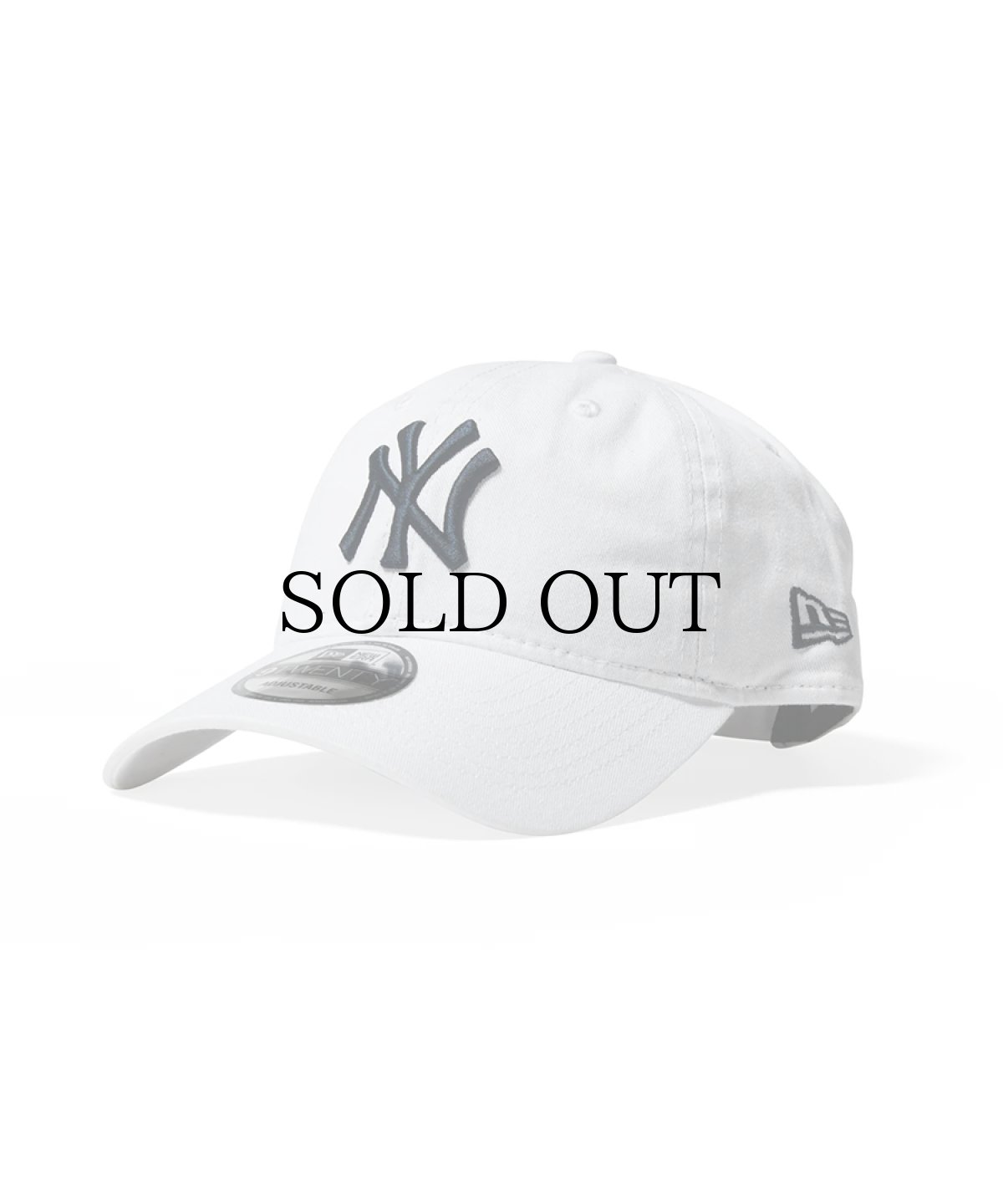 画像1: NEW ERA / 9TWENTY Cloth Strap Washed Cotton New York Yankees (1)