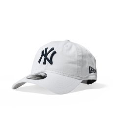 画像1: NEW ERA / 9TWENTY Cloth Strap Washed Cotton New York Yankees (1)