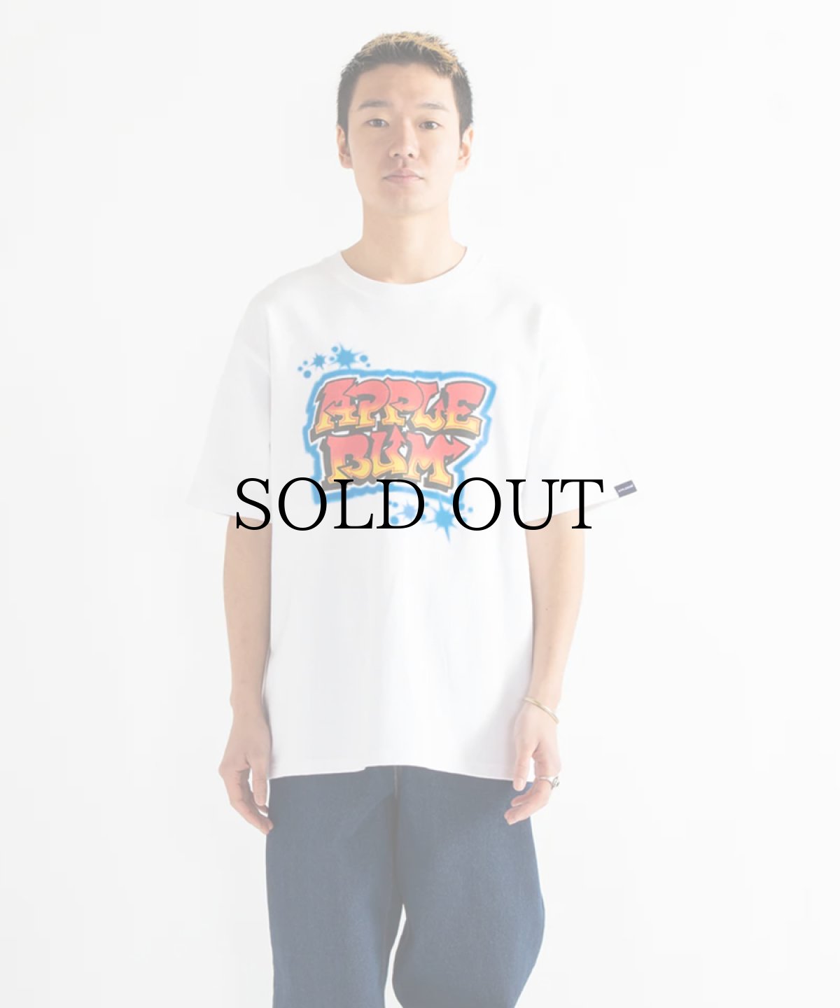 画像4: APPLEBUM(アップルバム) / "Graffiti Logo" T-shirt (4)